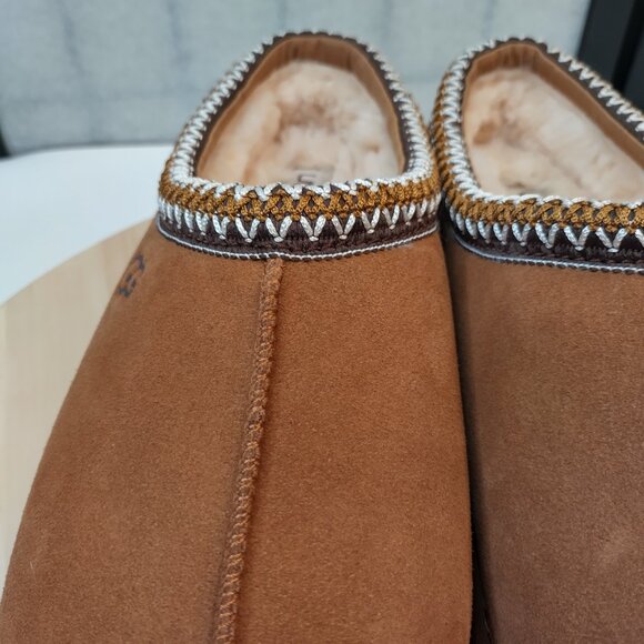 NWOT UGG Tasman Chestnut Slippers Men US 12 - Picture 5 of 15